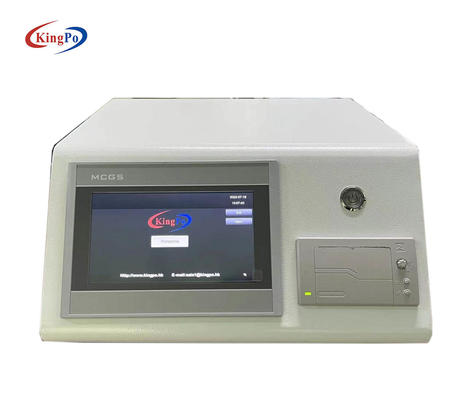 Tester di perdite d'aria a pressione subatmosferica ISO 18250-1 con stampa dei risultati