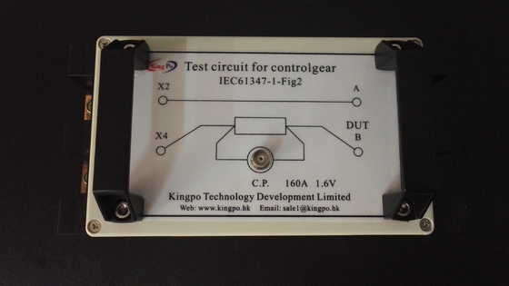 Figura 3 circuito di IEC 61347-1-2012 della prova per le apparecchiature di misurazione luce/di apparecchiatura di controllo