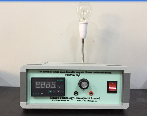 IEC62560-1 figura 8 circuito della prova per la lampada non-Dimmable al regolatore della luminosità o al commutatore elettronico