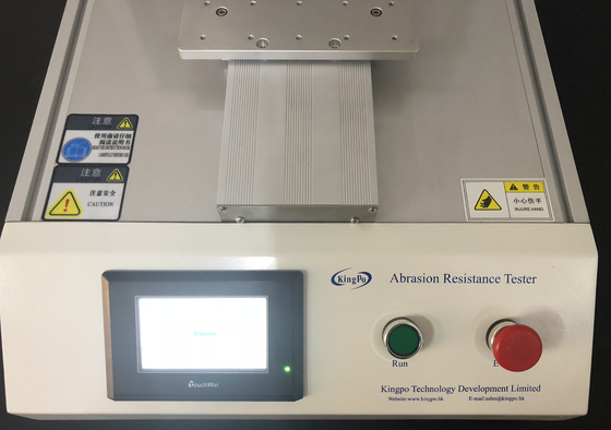 Tester di resistenza all'abrasione di 2.10.8.4 di clausola di IEC 60950-1/dispositivo automatici di forza dell'abrasione circuito stampato