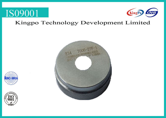 IEC d'acciaio 60061 del calibro del cappuccio della lampada del materiale E14 di durezza 3 7006-27F-1 standard