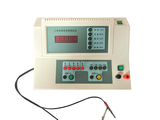 Apparecchiature di prova medica per la prova delle prestazioni elettriche degli elettrodi ECG con punti di prova multipli e risultati precisi
