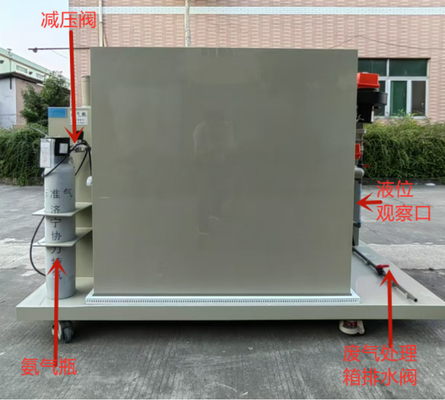 IEC60335-2-84 Camera di prova dell'ammoniaca e dell'acido cloridrico