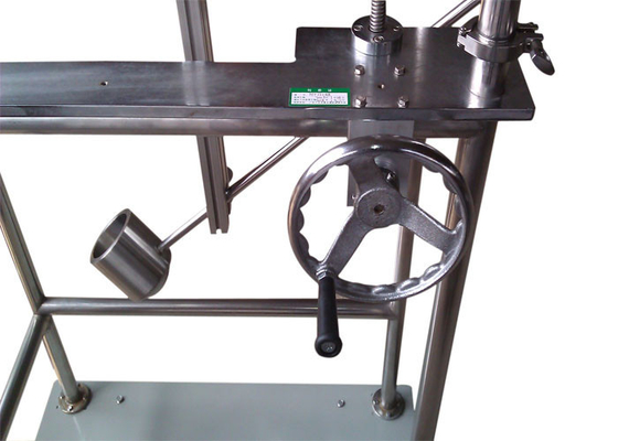 Tester meccanico di forza IEC62262 sull'apparecchiatura della prova di urto della lamiera sottile/pendolo per la prova di urto di energia