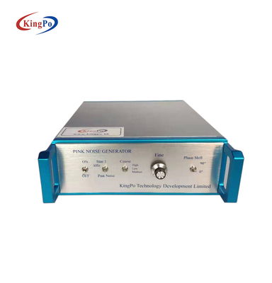 Il generatore di rumore rosa dell'annesso E di IEC 62368-1, soddisfa le richieste di rumore rosa nelle clausole 4,2 e 4,3 di IEC 60065