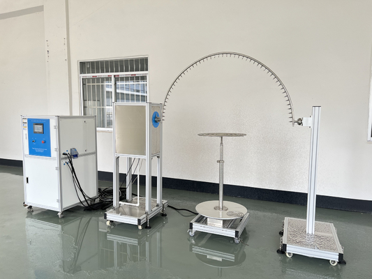 Apparecchiature di collaudo IP con tubo oscillante per IPX3 IPX4