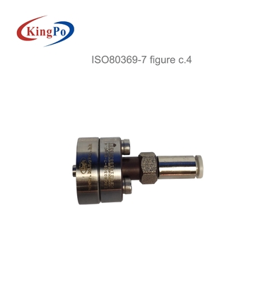 Calibro Luer maschio ISO 80369-3 per la prova dei connettori enterali femmina